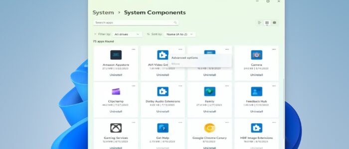 system components page