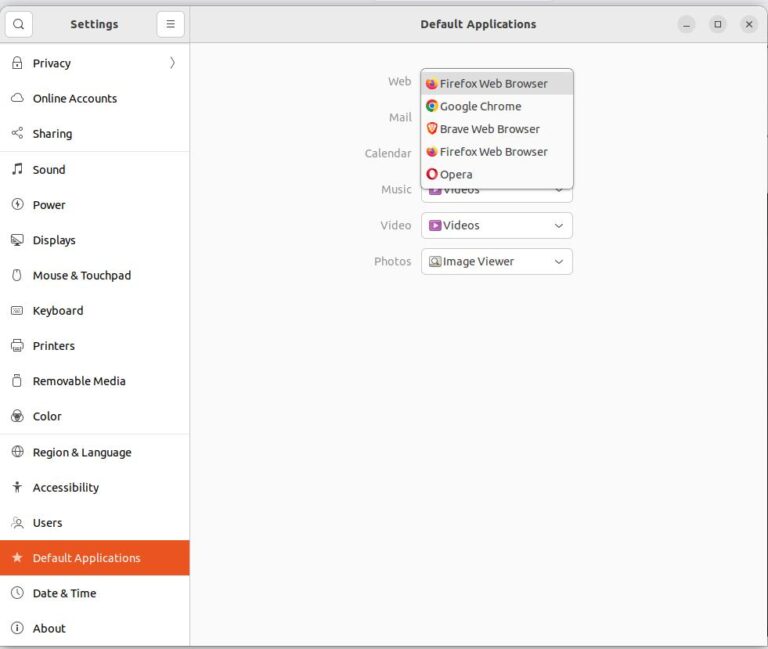 How to Set Default Web Browser using Terminal in Linux? - Technoresult
