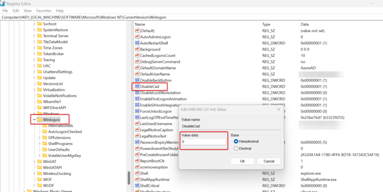 How to Enable CTRL+ALT+DEL Secure sign-in on Windows 11? - Technoresult