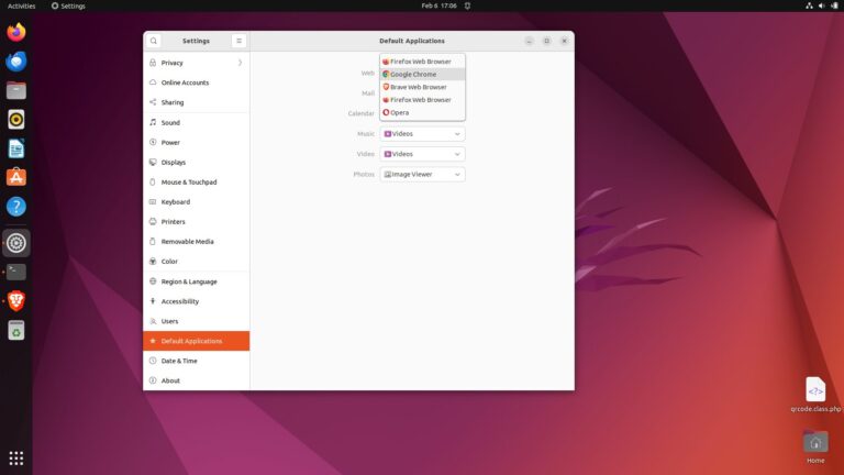 How to Set Default Web Browser using Terminal in Linux?