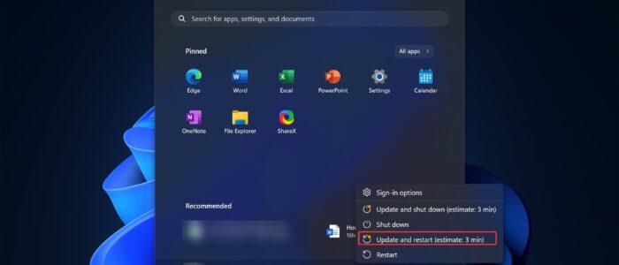 Shutdown Your Computer Without Installing Updates