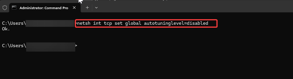 Disable  Auto-tuning-Mapped drive disconnects automatically