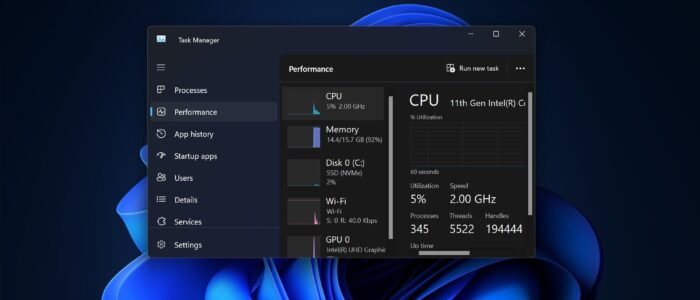 Rest TaskManager default