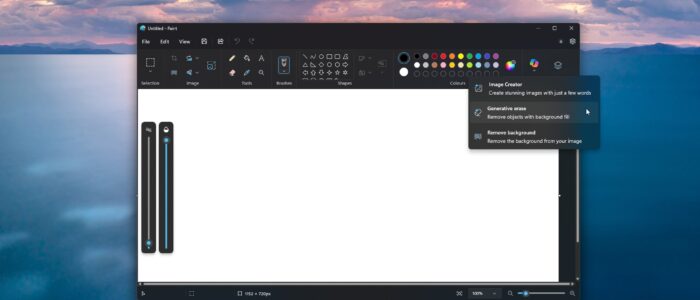 Disable AI features in Paint app